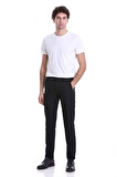 Lacivert Dinamik Fit Düz Yandan Cepli Jogger Pantolon | 50