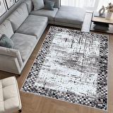 Dijital Baskı Yıkanabilir Kaymaz Taban Salon Halısı Ve Yolluk RVG0705
