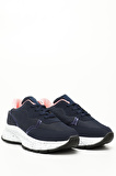 LACİVERTE FUŞYA Gön Bağcıklı Spor Kadın Sneaker 34555