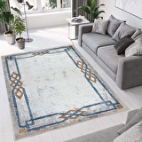 Dijital Baskı Yıkanabilir Kaymaz Taban Salon Halısı Ve Yolluk RVG0755