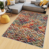 Dijital Baskı Yıkanabilir Kaymaz Taban Salon Halısı Ve Yolluk RVG0493