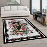 Dijital Baskı Yıkanabilir Kaymaz Taban Salon Halısı Ve Yolluk RVG0574