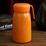 Turuncu 304 Çelik 380 ml Bebek Mama Saklama Termosu Mug cin494tr