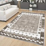 Dijital Baskı Yıkanabilir Kaymaz Taban Salon Halısı Ve Yolluk RVG0165-SM23
