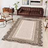 Dijital Baskı Yıkanabilir Kaymaz Taban Salon Halısı Ve Yolluk RVG0337