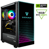 Casper Excalibur E65H.144F-EFD0X-0HD Intel Core i5-14400F 64GB RAM 1TB NVME SSD RTX4060TI Freedos