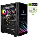 Casper Excalibur E65H.144F-DF70X-0RE Intel Core i5-14400F 32GB RAM 1TB NVME SSD RTX5070 Freedos Sıvı S.