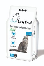 Less Trail 20 Lt İnce Tane Çiçek Kokulu Beyaz Bentonit Kedi Kumu