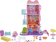 Enchantimals Şehir Evi Ve Kafe Oyun Seti (71 Cm), Bebek, Köpek Figürü Ve Aksesuarlarıyla, 4 Yaş Ve Ü