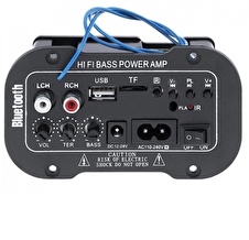 Oto/Motorsiklet/Ev S5 Mini Bass Amfi+Kumanda
