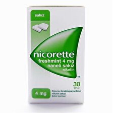 Nicorette Freshfruit 2 mg 105 Adet Naneli Nikotin Sakızı