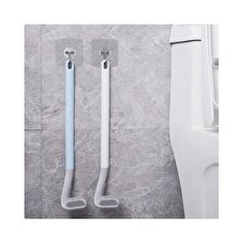 3B Trend Ergonomik Tasarımlı Silikon Banyo Tuvalet Klozet Temizleme Fırçası Askılı 