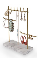 GOLD-BEYAZ TAKI STANDI