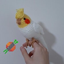 Amigurumi Kuş Muhabbet Kuşu sultan papağan