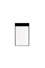 Simsiyah Notepad Noktalı Not Defteri 9 x 15 cm.