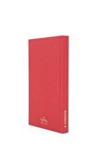 Vişne Kırmızısı Notebook Noktalı Defter 15 x 21 cm.