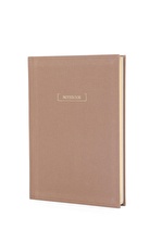 Sütlü Kahve Notebook Noktalı Defter 15 x 21 cm.