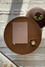 Sütlü Kahve Notebook Noktalı Defter 15 x 21 cm.