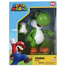 Nintendo Süper Mario Yoshi Figür Koleksiyoncu Kutusunda Lisanslı 10 Cm