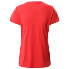 The North Face Reaxion Amp Crew Kadın Tişört Kırmızı