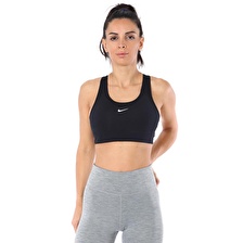 Nike W Nk Df Swsh 1Pp Bra Kadın Siyah Sporcu Sütye