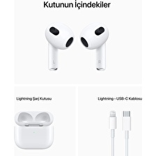 Apple AirPods (3. Nesil) Lightning Şarj Kutusu MPNY3TU/A