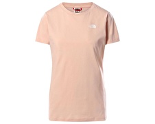 The North Face  Kadın S/S SIMPLE DOME Tişört Pembe-XS