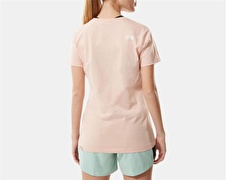 The North Face  Kadın S/S SIMPLE DOME Tişört Pembe-XS