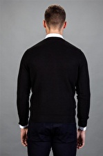 Tudors Slim Fit Dar Kesim Bisiklet Yaka Petek Dese