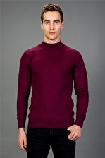 Tudors Slim Fit Dar Kesim Yarım Balıkçı Yaka Düz E