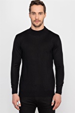 Tudors Slim Fit Dar Kesim Yarım Balıkçı Yaka Düz E