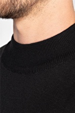 Tudors Slim Fit Dar Kesim Yarım Balıkçı Yaka Düz E