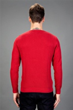 Tudors Slim Fit Dar Kesim Bisiklet Yaka Petek Dese