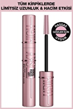 Maybelline Lash Sensational Sky High Fiber Fırça Siyah Rimel No:1