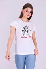My First My Mother's Day Anneler Günü Kadın Tshirt