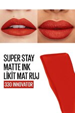 Maybelline Super Stay Matte Ink Likit Mat Ruj 330 Innovator