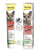 Gimcat Duo Yavru-Yetişkin Tüy Yumağı Önleyici Multi Vitamin Macun 50 gr