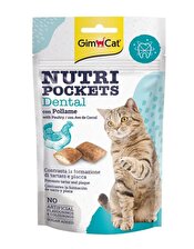 Gimcat Nutri Pockets Peynirli Granül Yetişkin Kedi Ödülü 60 g 