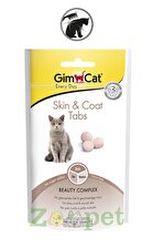 Gimcat Skin - Coat Tabs Granül Yetişkin Kedi Ödülü 40 g 