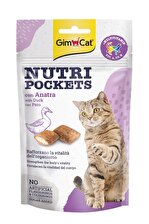 Gimcat Nutri Pockets Ördekli Granül Yetişkin Kedi Ödülü 60 g 