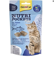 Gimcat Nutri Pockets Ton Balıklı Granül Yetişkin Kedi Ödülü 60 g 