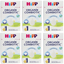 Hipp 1 Organik Combiotic 800 gr Bebek Sütü 6 ADET