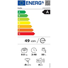 Profilo CGA142Z0TR A Enerji Sınıfı 9 kg 1200 Devir Çamaşır Makinesi
