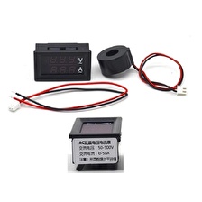 Dijital Trafolu Volt-Ampermetre 50-500V 0-10Amper