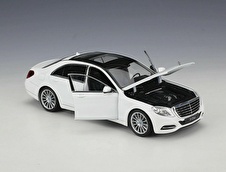 Welly Mercedes S-class 1 24 Beyaz Model Araba