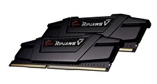 GSKILL RipjawsV 16GB (2X8) DDR4 3200Mhz CL16 Siyah 1.35V (F4-3200C16D-16GVKB) Dual Kit Ram