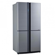 Sharp SJ-EX820F2-SL 4 Kapılı Gardırop Tipi NoFrost Buzdolabı 605 Lt.