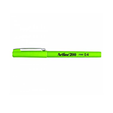 Artline 200N Fine Writing Pen Yellow Green