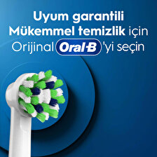 Oral-B Cross Action Cleanmaximizer 4'lü Şarjlı Diş Fırçası Yedeği