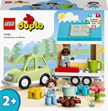 LEGO ® Duplo Kasabası Tekerlekli Aile Evi 10986 2+ Yaş Yaratıcı Oyuncak Yapım Seti